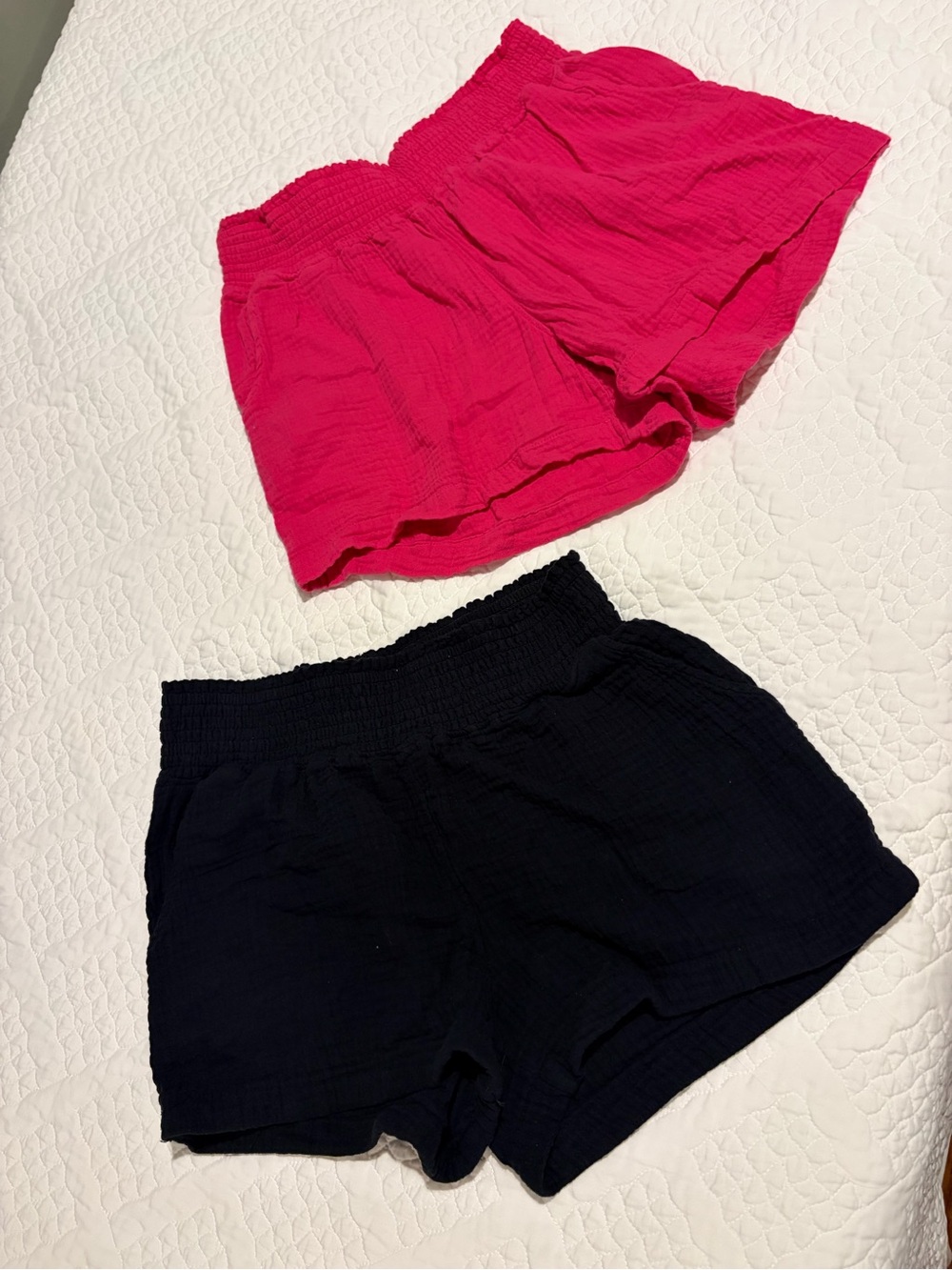 Cotton gauze shorts bundle